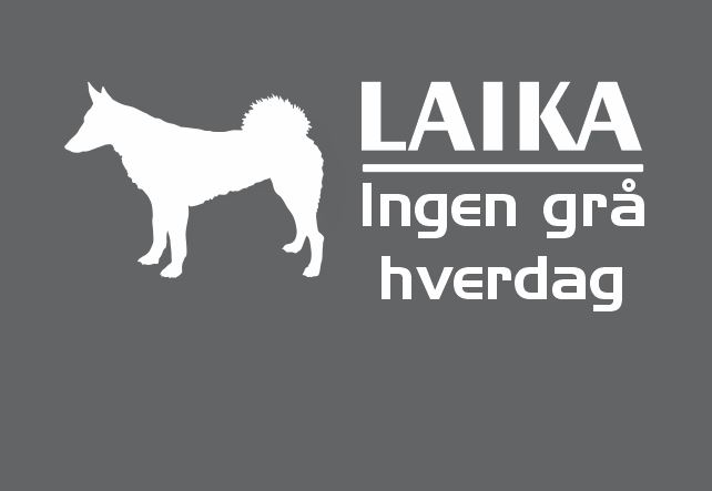 Bilde av Laika ingen gr hverdag klistremerke